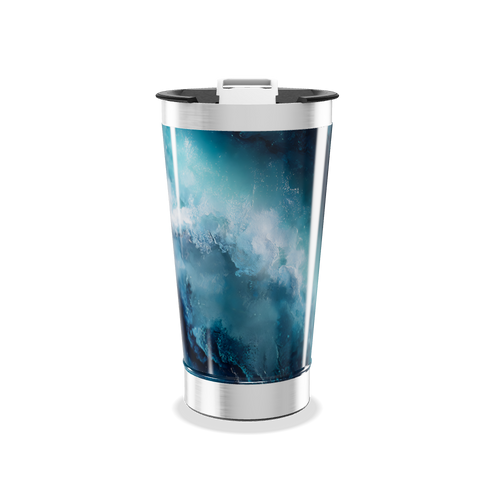 Copo Térmico - Azul Marinho Aço Inox