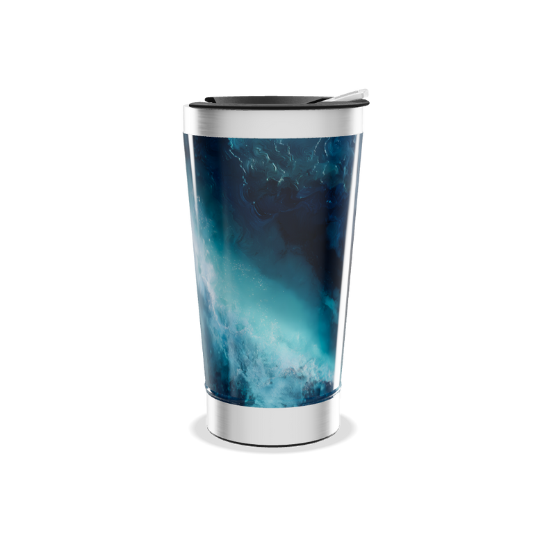 Copo Térmico - Azul Marinho Aço Inox