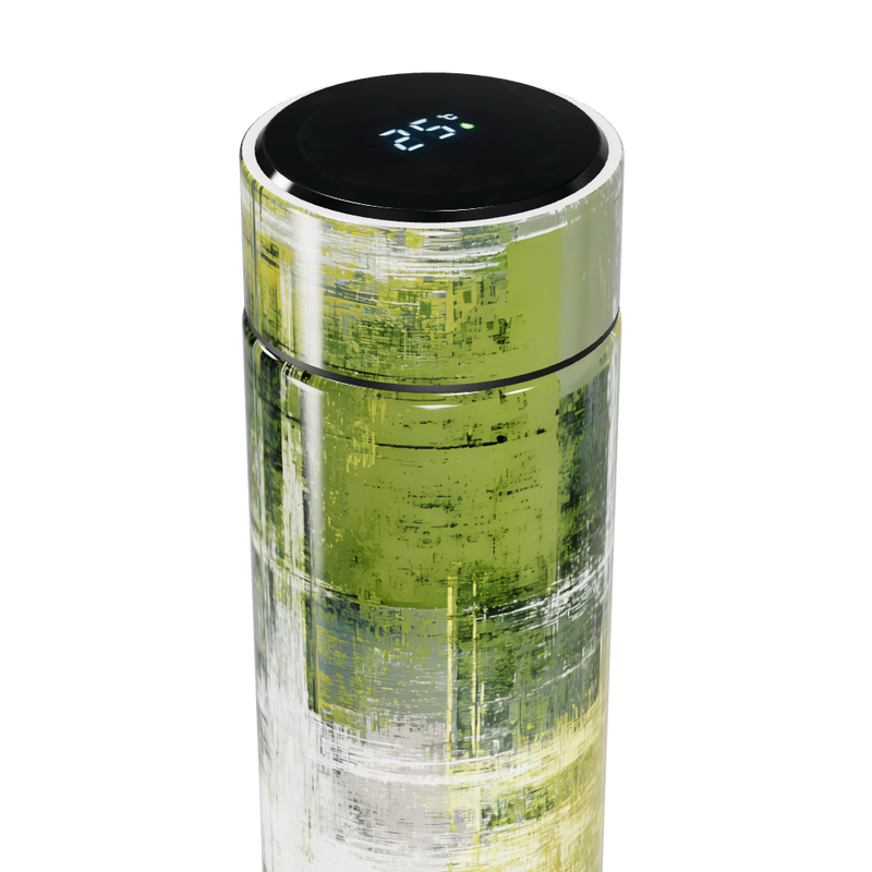 Garrafa Térmica Touch Pintura Verde