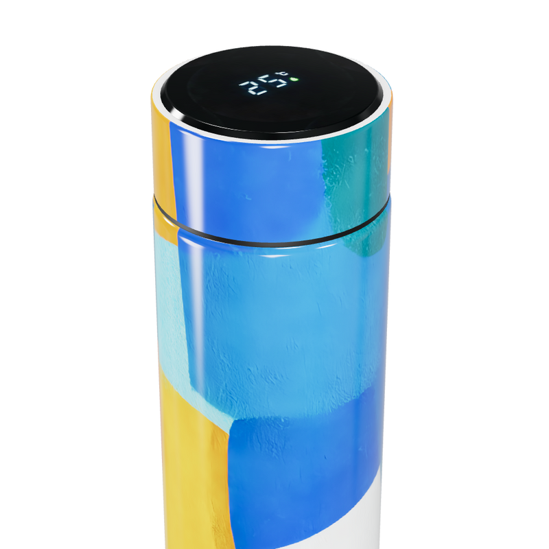 Garrafa Térmica Touch - Estampa Colorida