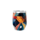 Copo Térmico Slim - Estampa Geométrica Colorida