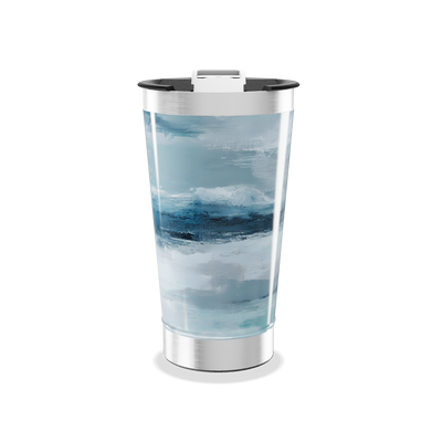 Copo Térmico - Estampa Oceano Azul