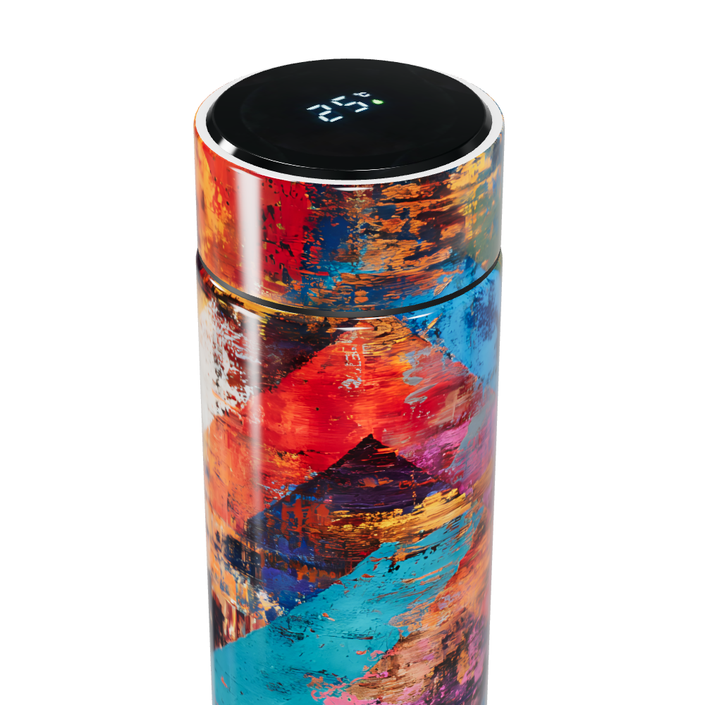 Garrafa Térmica Touch - Multicolorida Aço Inox