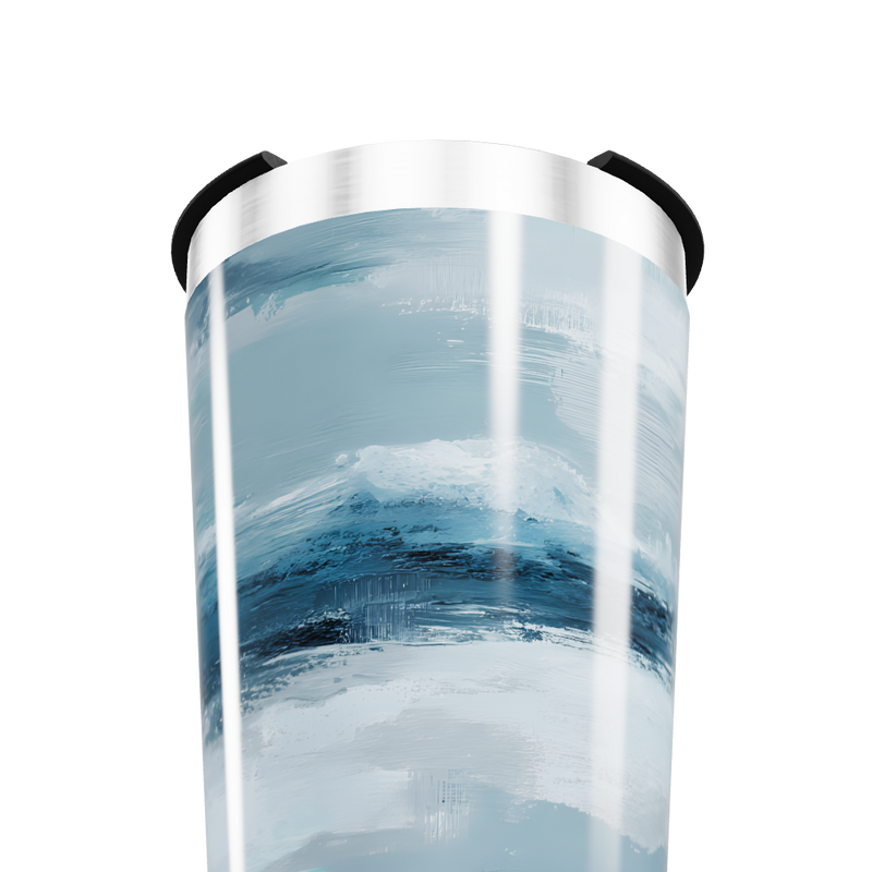 Copo Térmico - Estampa Oceano Azul