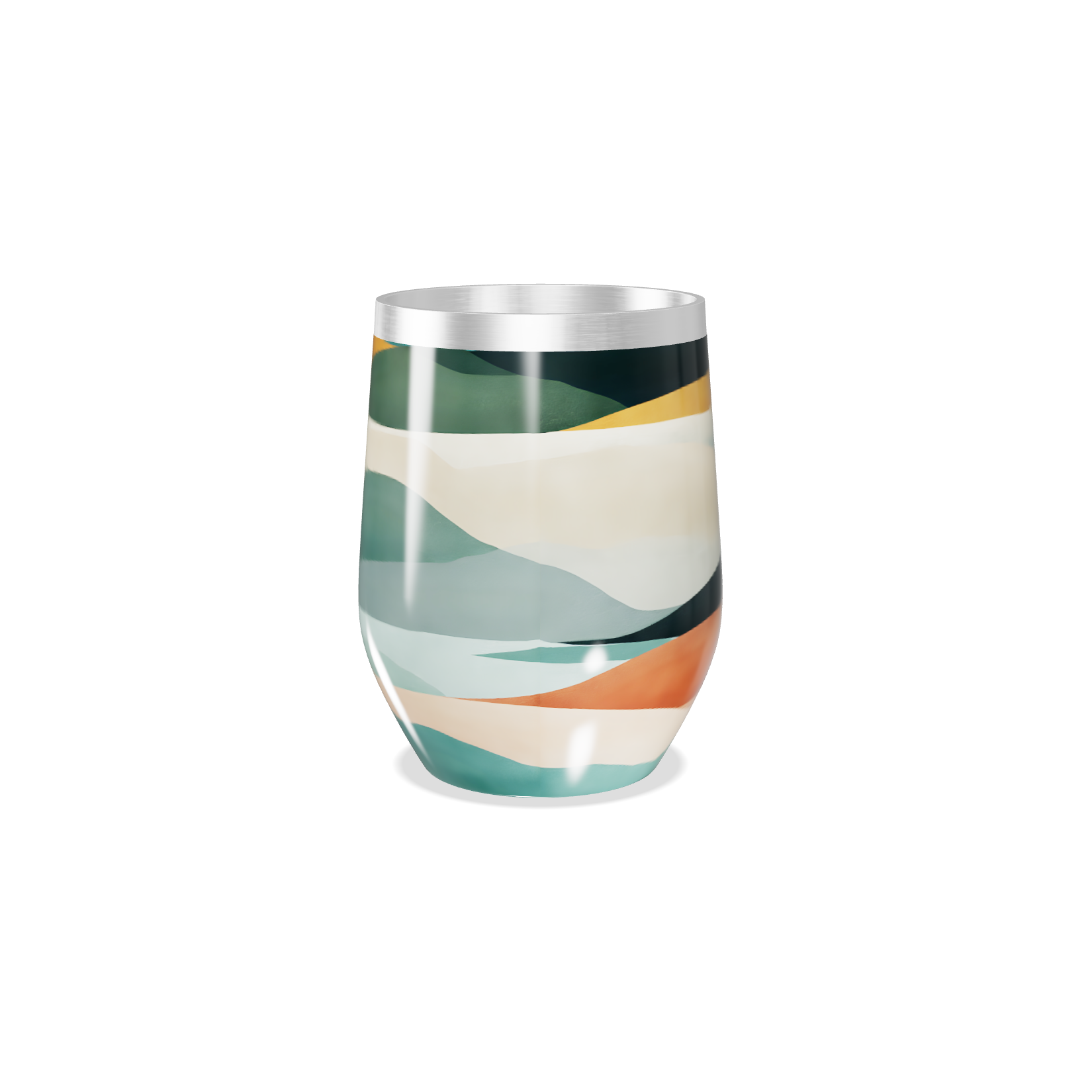 Copo Térmico Slim - Estampado Multicolorido