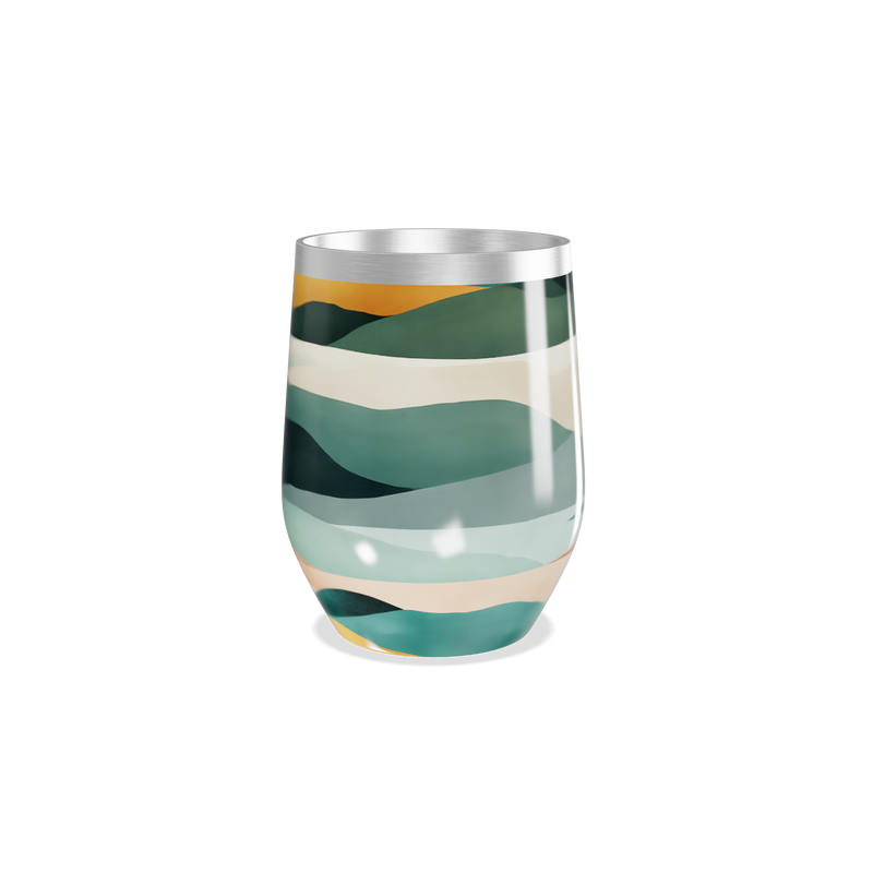 Copo Térmico Slim - Estampado Multicolorido