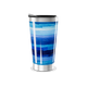 Copo Térmico - Azul com Listras
