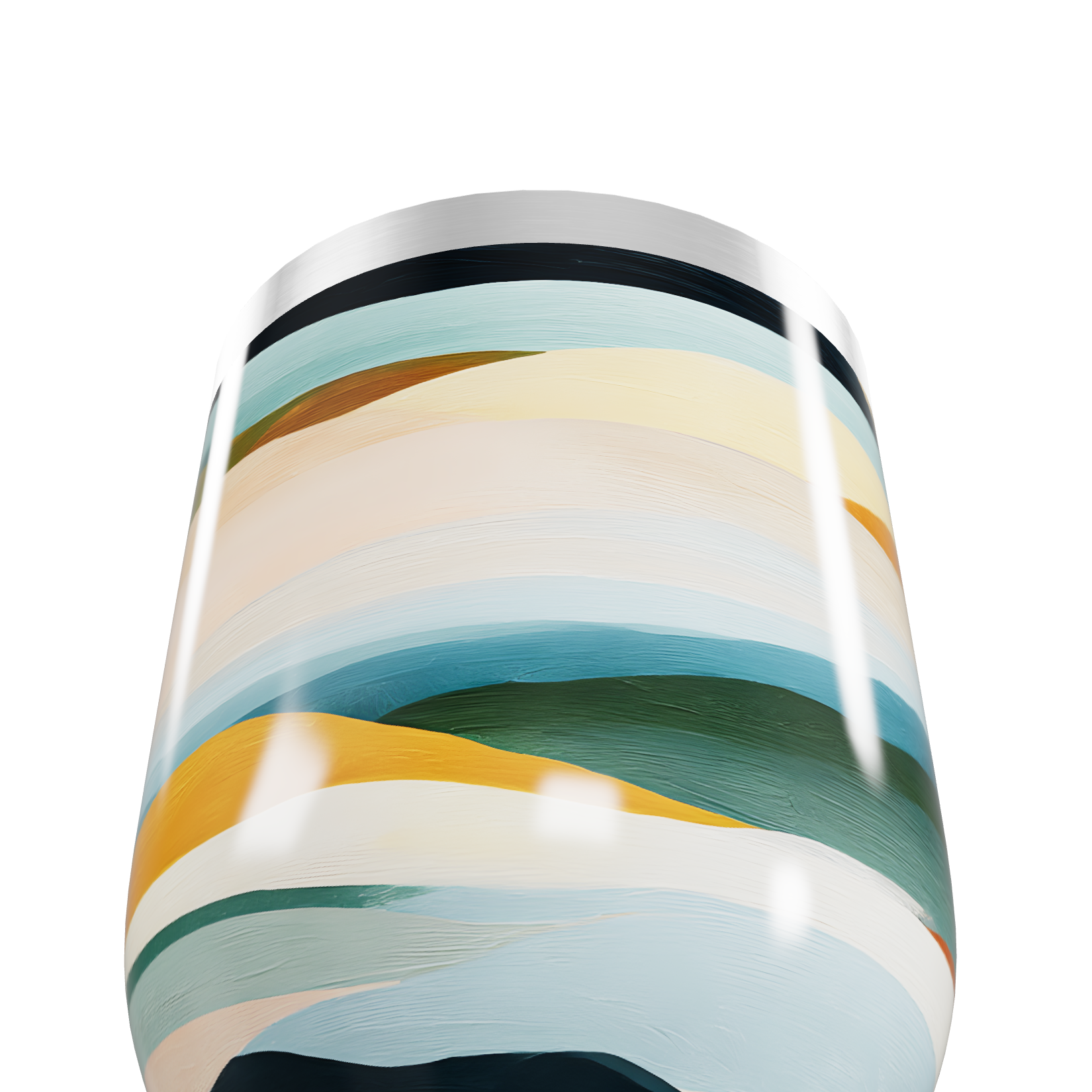 Copo Térmico Slim - Colorido em Aço Inox