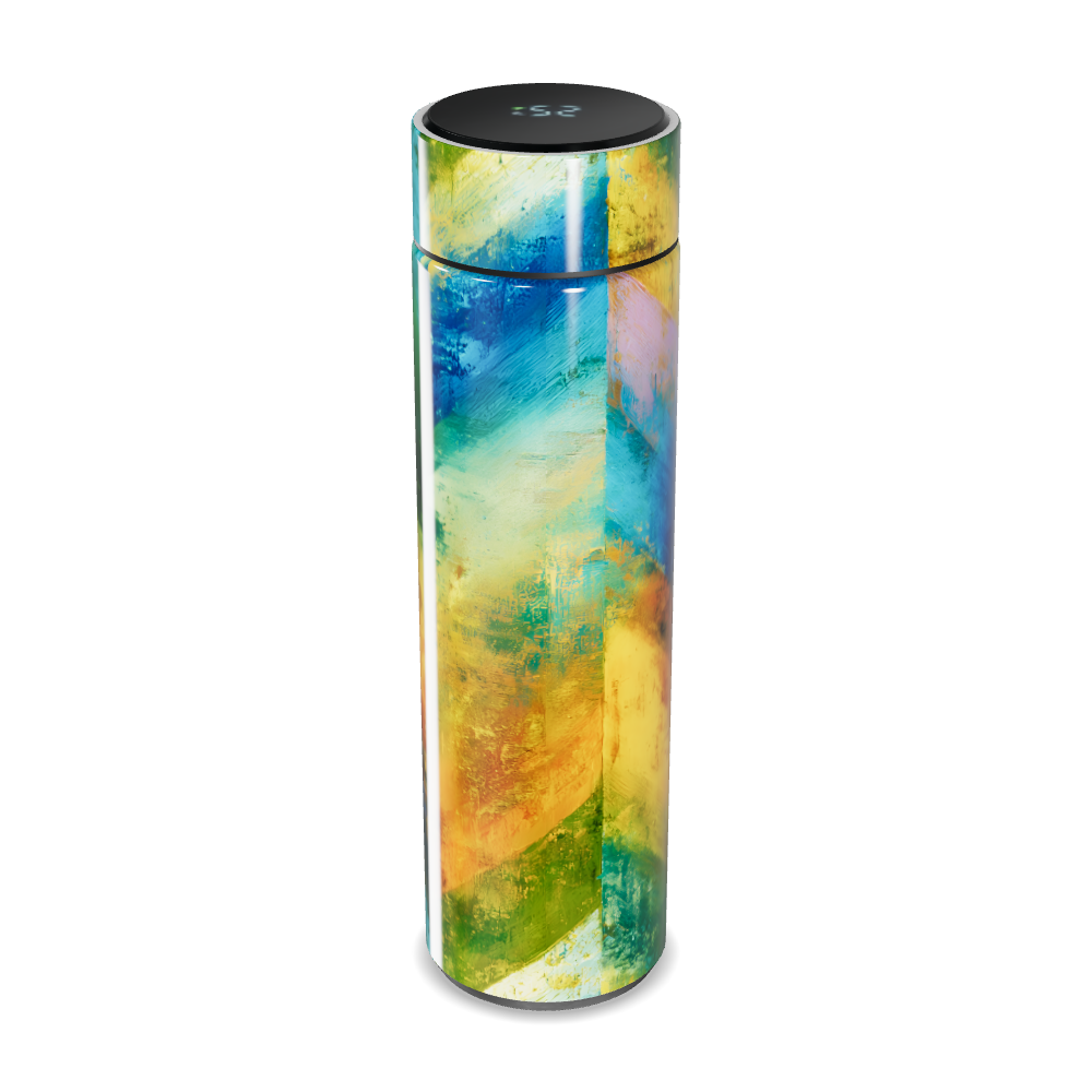 Garrafa Térmica Touch - Estampa Colorida Digital