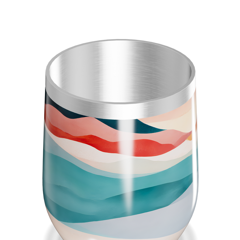 Copo Térmico Slim - Estampa Colorida Aço Inox