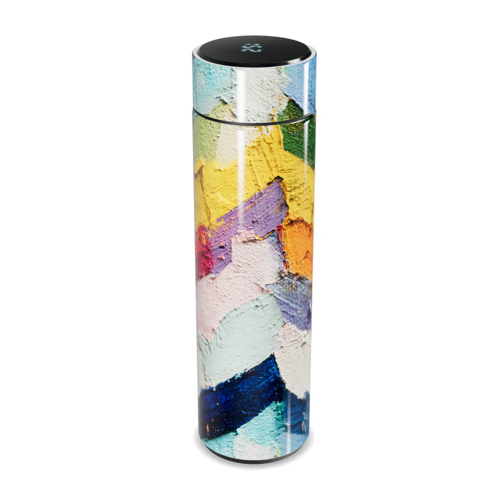 Garrafa Térmica Touch - Estampa Colorida