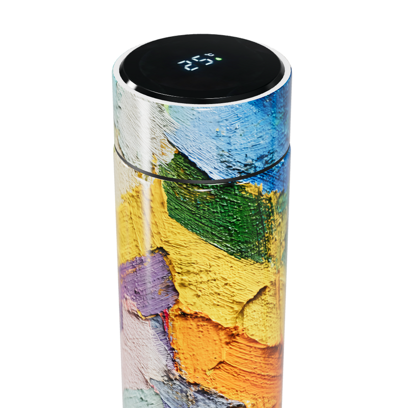 Garrafa Térmica Touch - Estampa Colorida