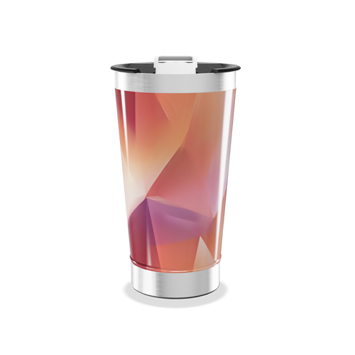 Copo Térmico - Geométrico Colorido Inox