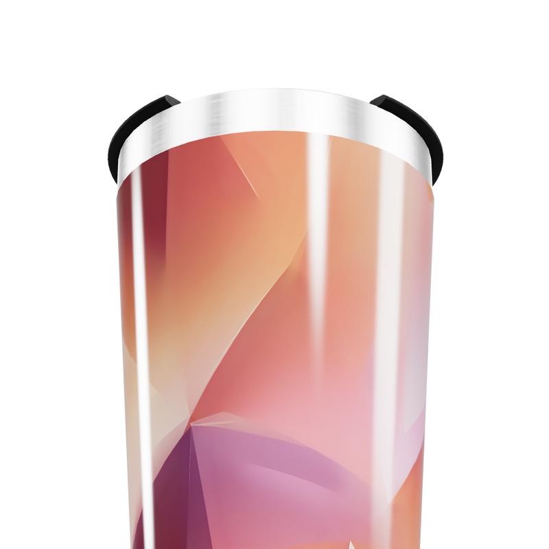 Copo Térmico - Geométrico Colorido Inox