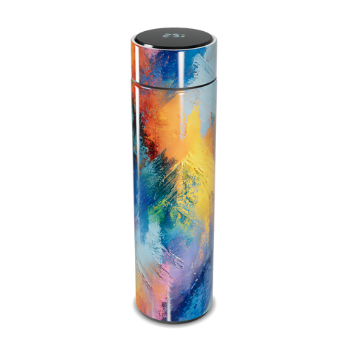 Garrafa Térmica Touch - Colorida com Display