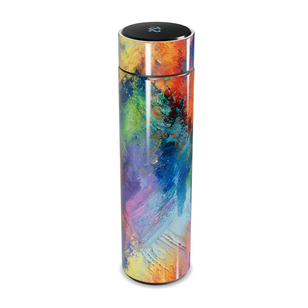 Garrafa Térmica Touch - Colorida com Display