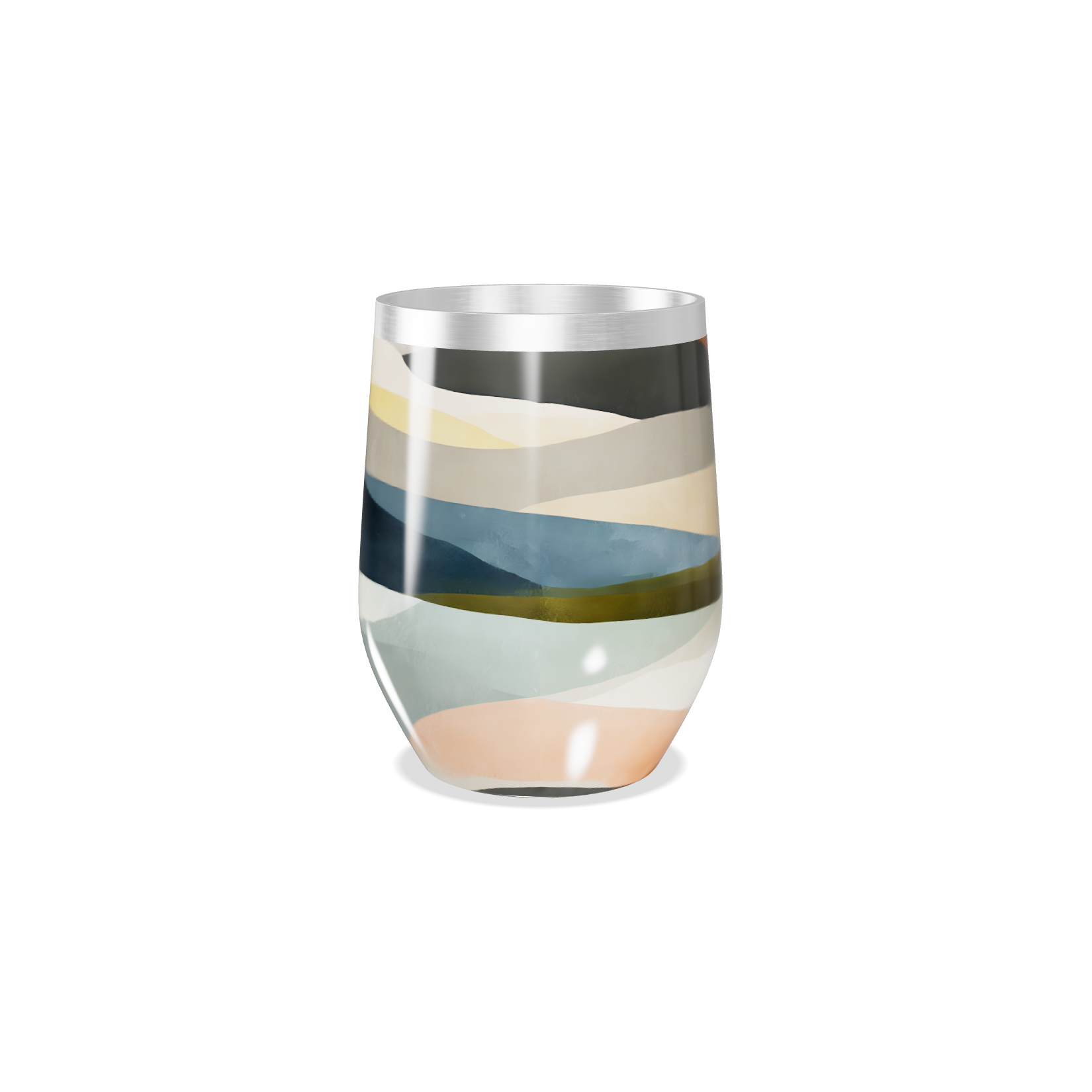 Copo Térmico Slim - Estampado Colorido