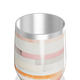 Copo Térmico Slim Listrado - Metal e Vidro