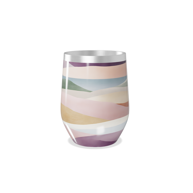 Copo Térmico Slim - Estampa Colorida Aço Inox