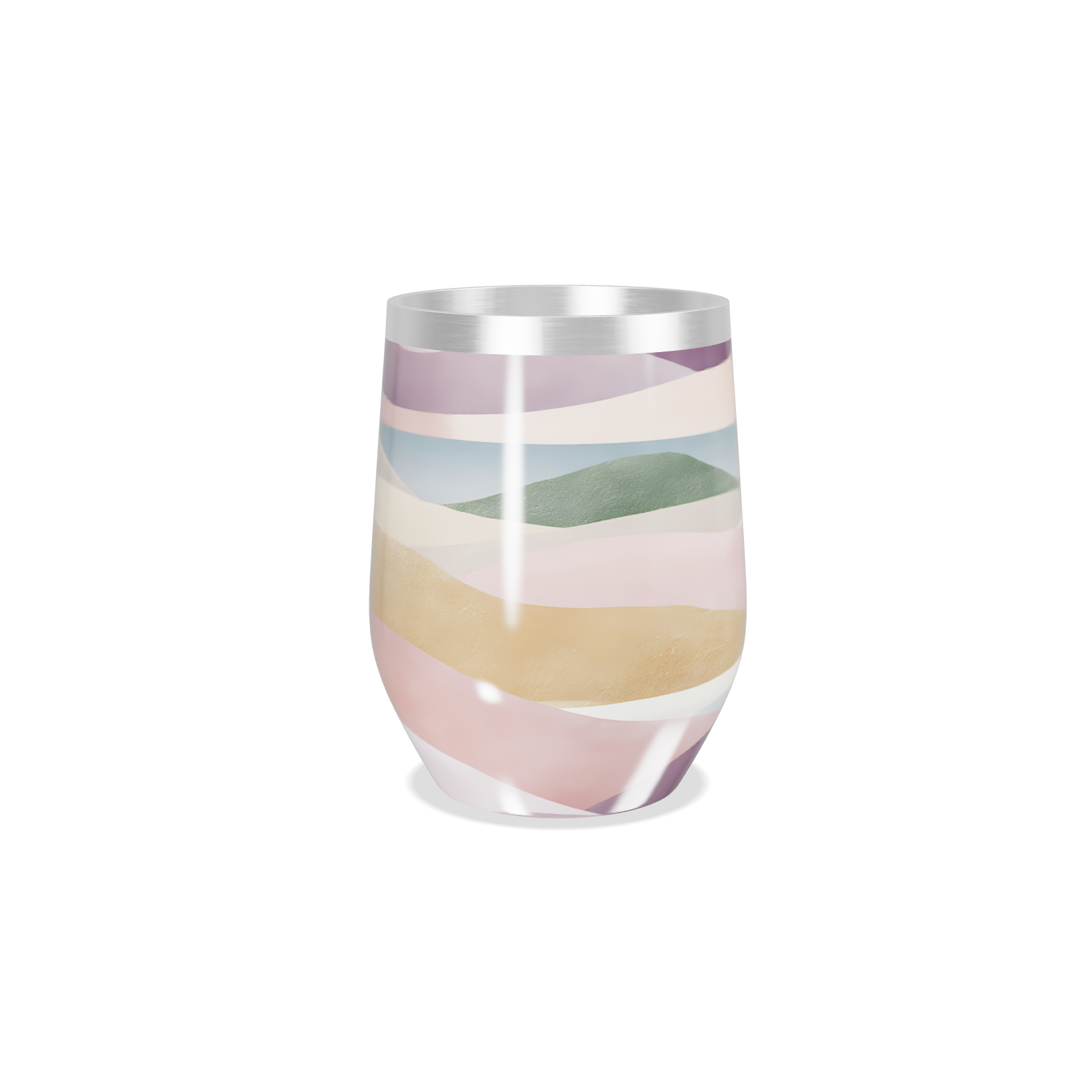 Copo Térmico Slim - Estampa Colorida Aço Inox