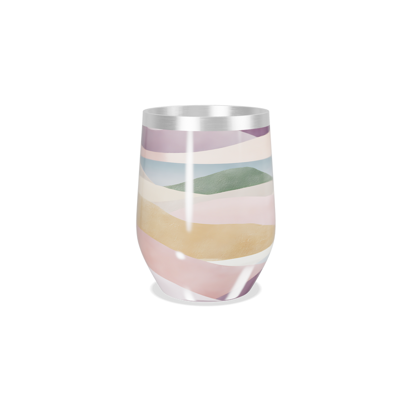 Copo Térmico Slim - Estampa Colorida Aço Inox