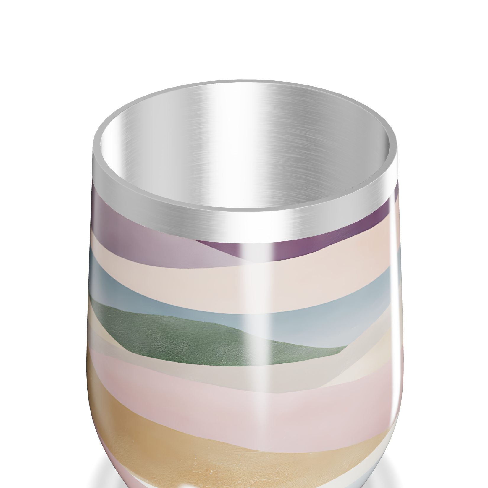 Copo Térmico Slim - Estampa Colorida Aço Inox