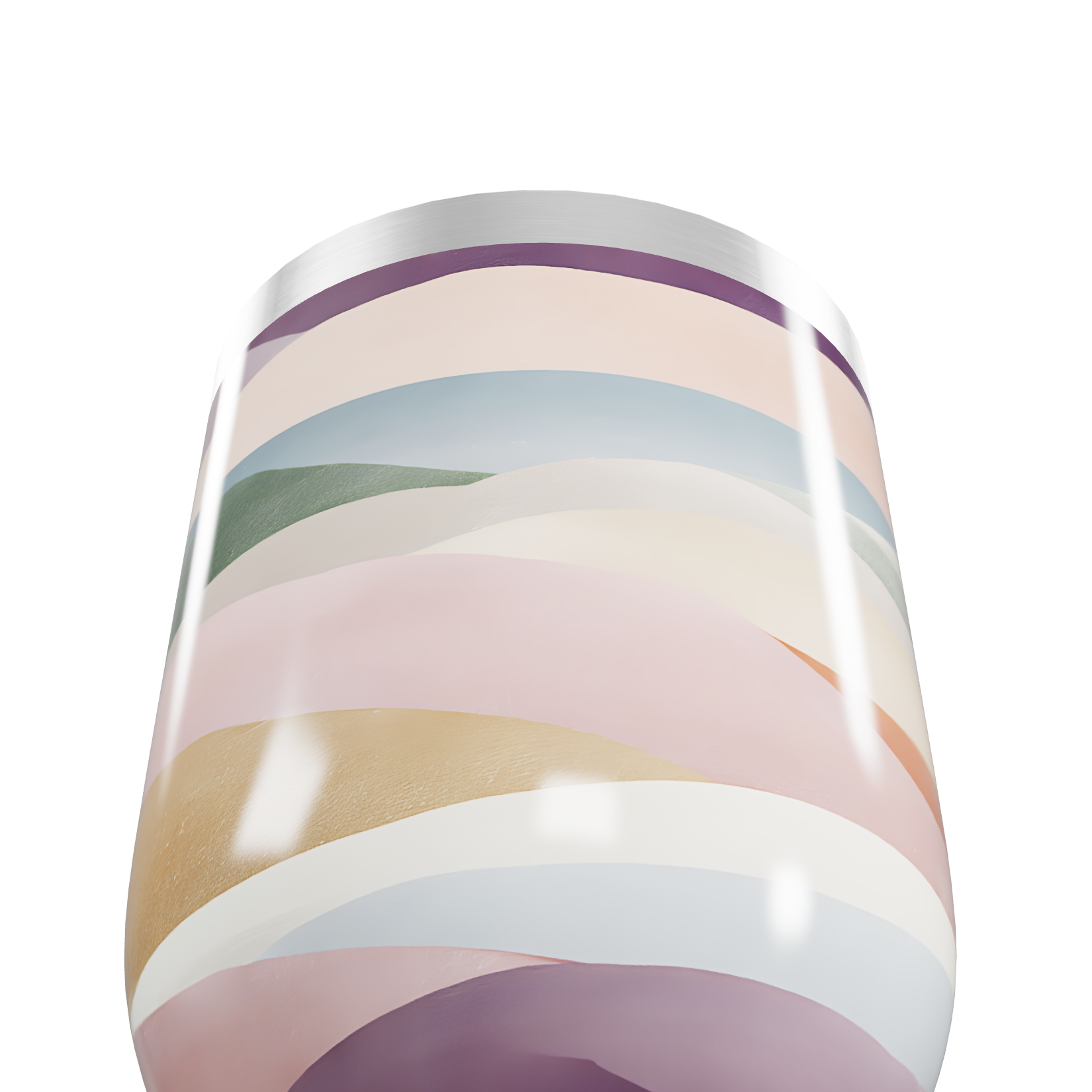 Copo Térmico Slim - Estampa Colorida Aço Inox