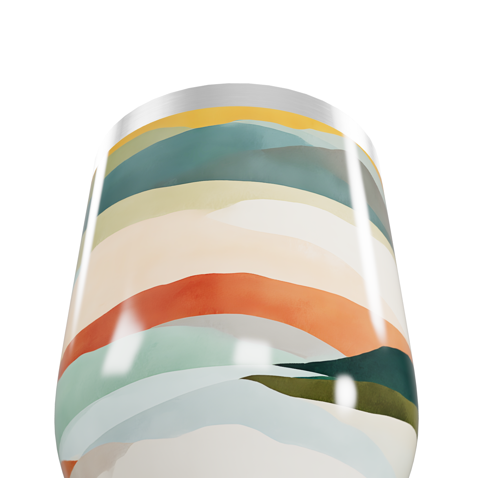 Copo Térmico Slim - Estampa Multicolorida