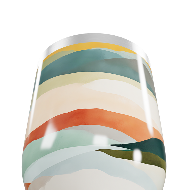 Copo Térmico Slim - Estampa Multicolorida