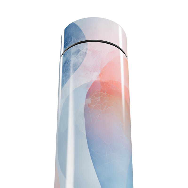 Garrafa Térmica Touch - Estampa Azul e Rosa