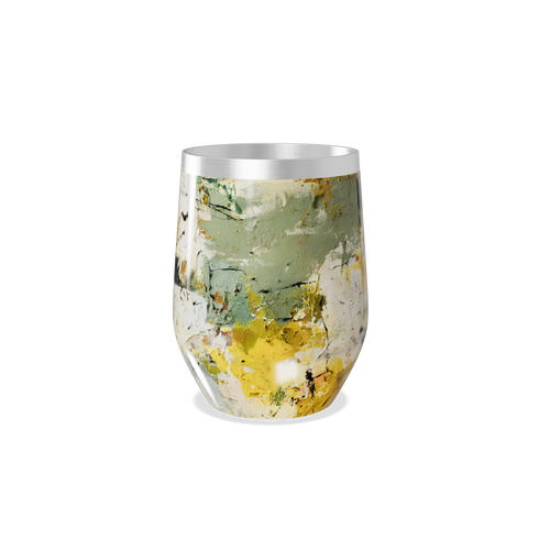 Copo Térmico Slim - Estampa Abstrata Colorida