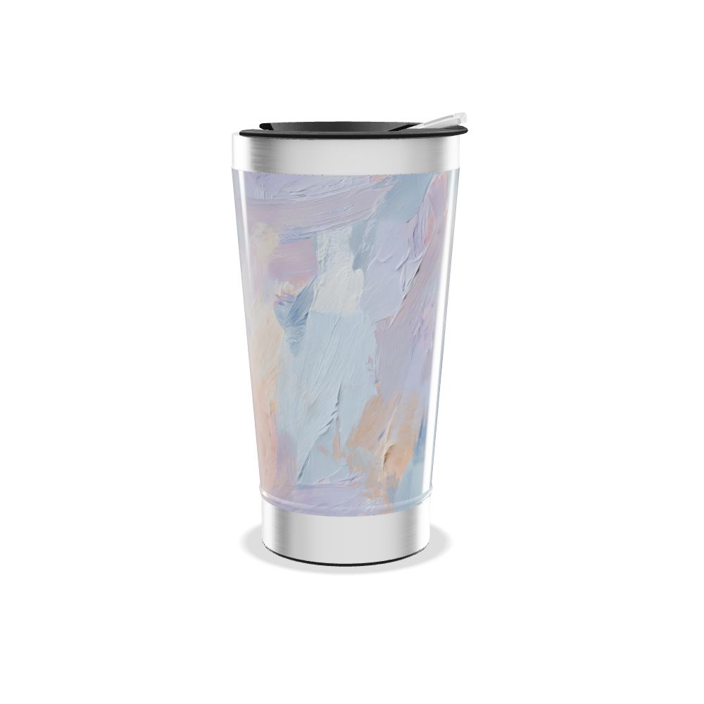 Copo Térmico - Abstrato Multicolorido