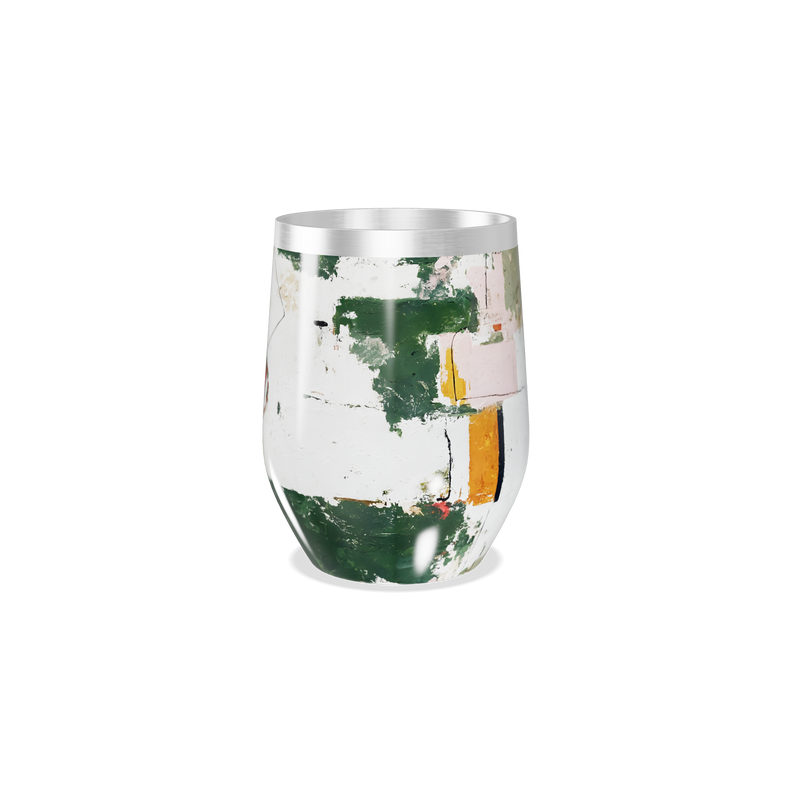 Copo Térmico Slim - Estampa Abstrata Colorida