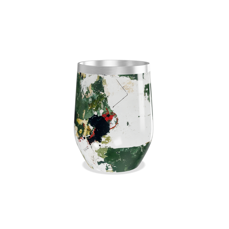 Copo Térmico Slim - Estampa Abstrata Colorida