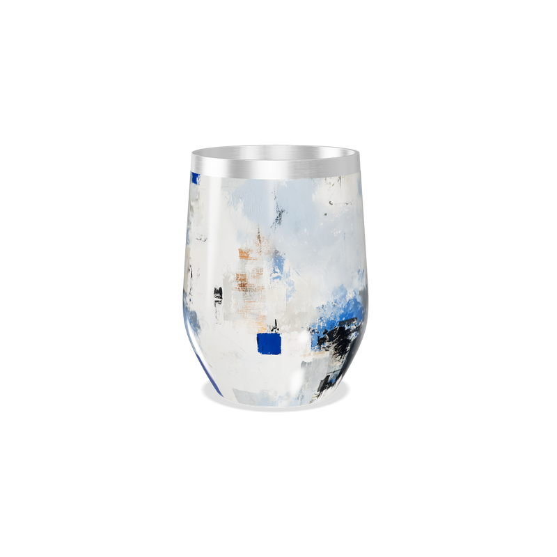 Copo Térmico Slim - Aço Inox Estampa Abstrata