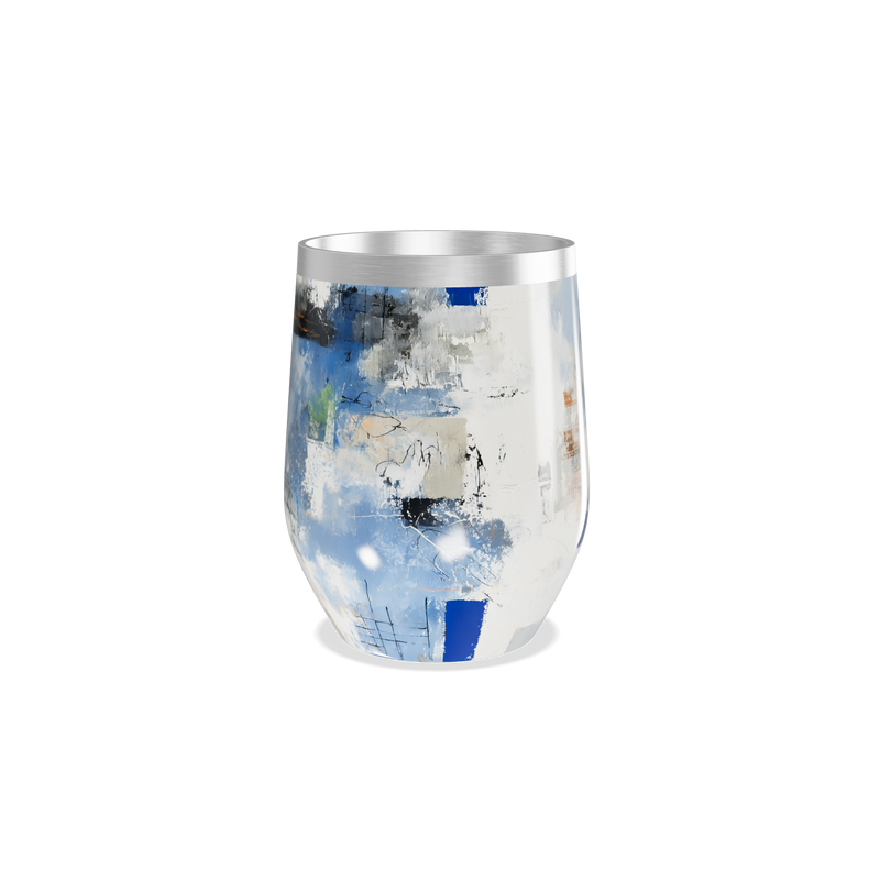 Copo Térmico Slim - Aço Inox Estampa Abstrata