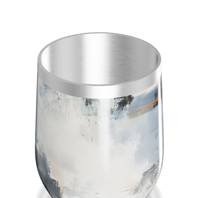 Copo Térmico Slim - Aço Inox Estampa Abstrata