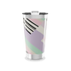 Copo Térmico - Estampado Listras Coloridas