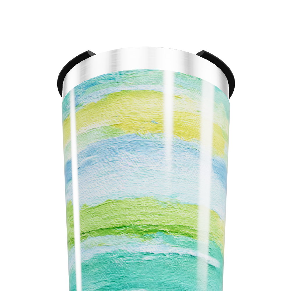 Copo Térmico - Estampa Aquarela Colorida