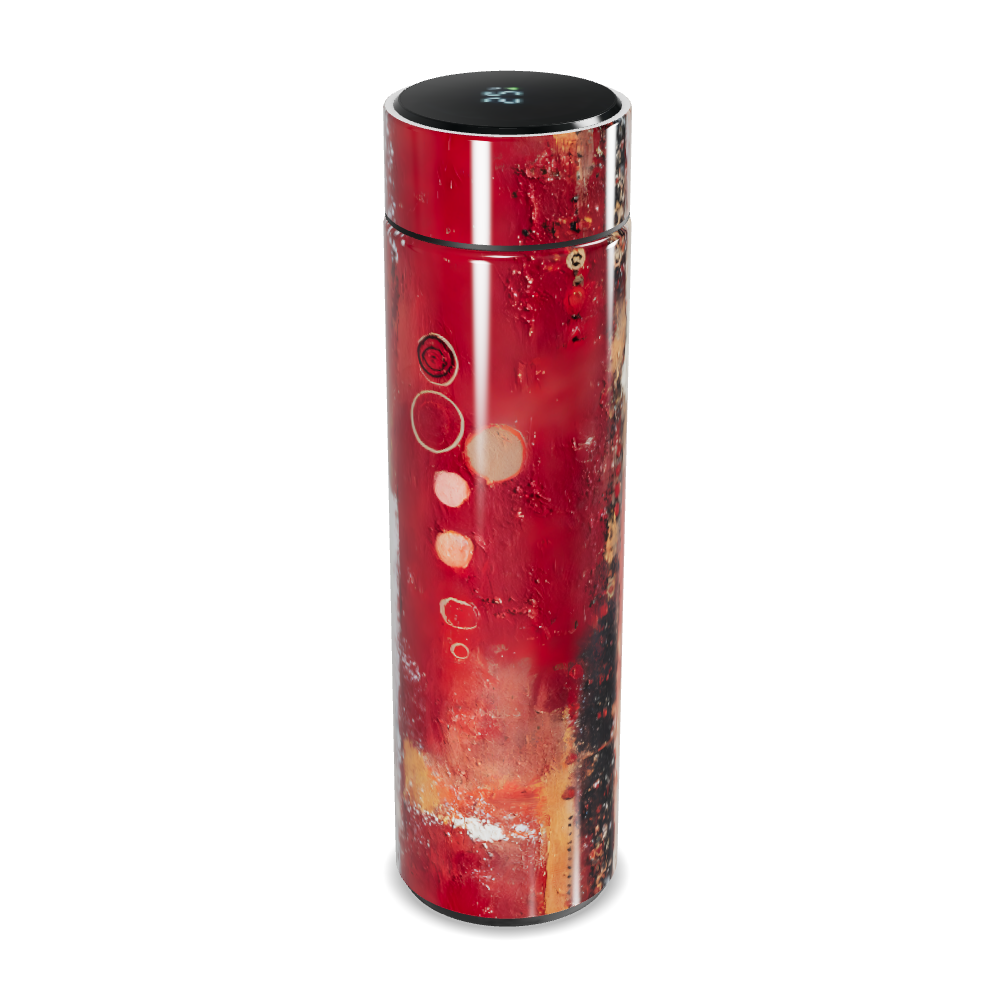 Garrafa Térmica Touch Estampa Abstrata