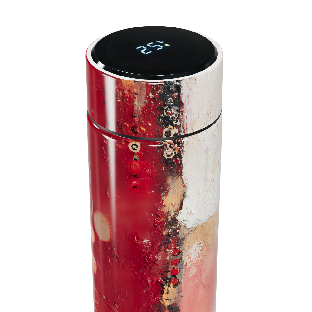 Garrafa Térmica Touch Estampa Abstrata