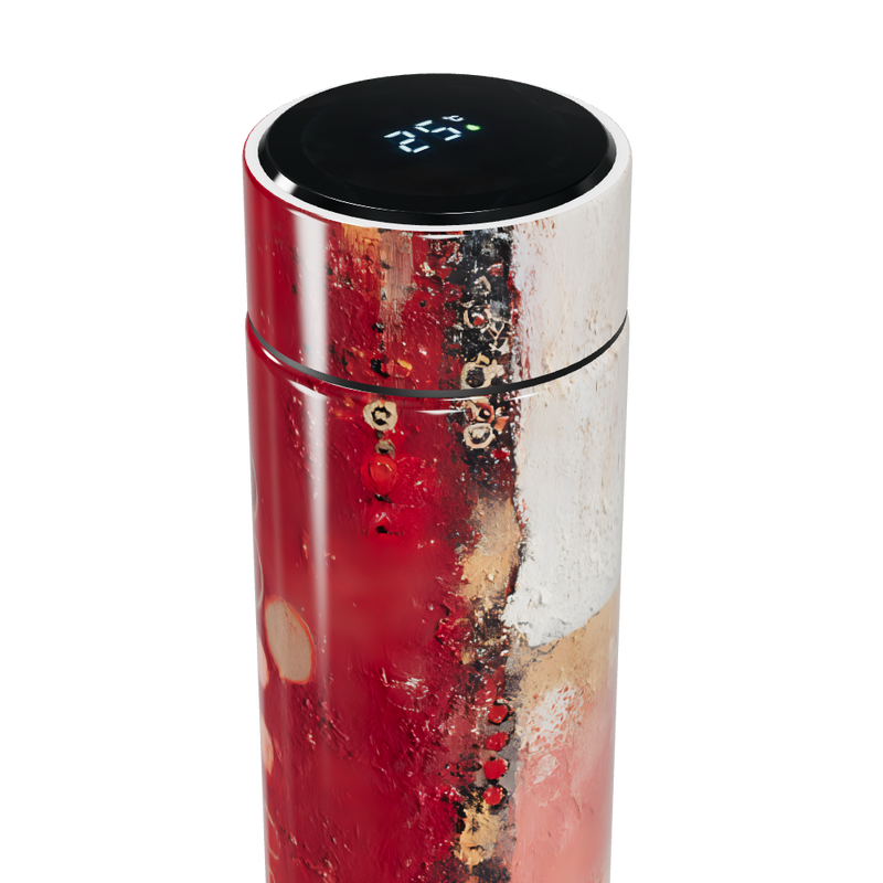 Garrafa Térmica Touch Estampa Abstrata