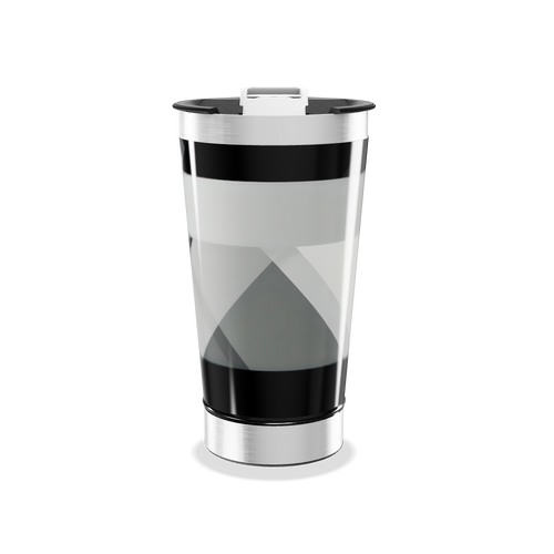 Copo Térmico - Preto Inox com Tampa