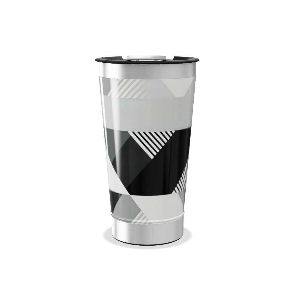 Copo Térmico - Preto Inox com Tampa