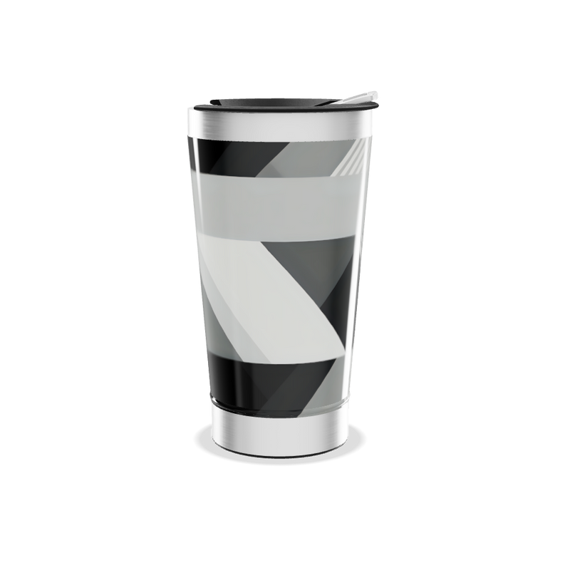 Copo Térmico - Preto Inox com Tampa