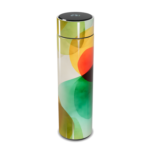 Garrafa Térmica Touch - Colorida com Display Digital