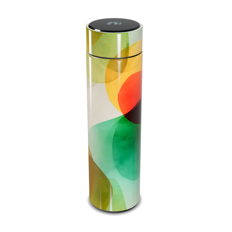 Garrafa Térmica Touch - Colorida com Display Digital