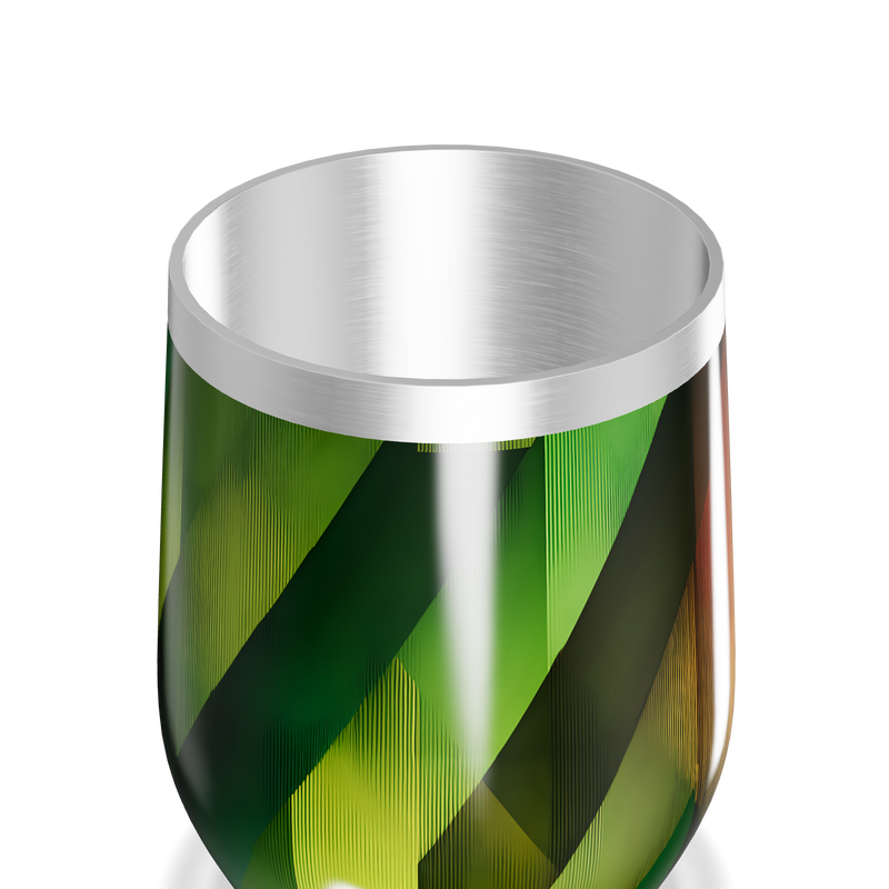 Copo Térmico Slim - Estampa Geométrica Colorida