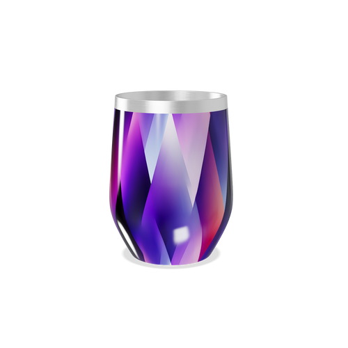 Copo Térmico Slim - Cristal Multicolorido