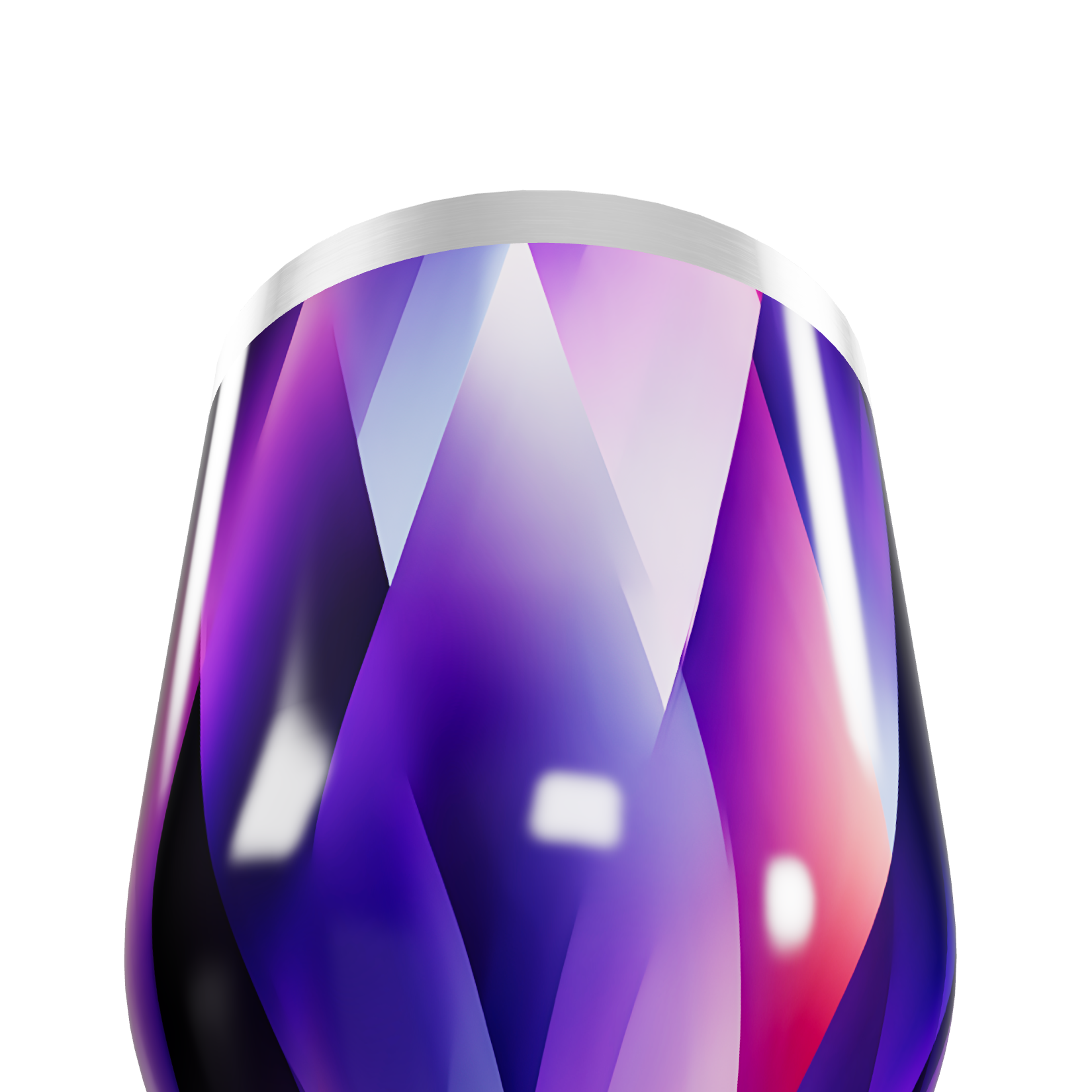 Copo Térmico Slim - Cristal Multicolorido